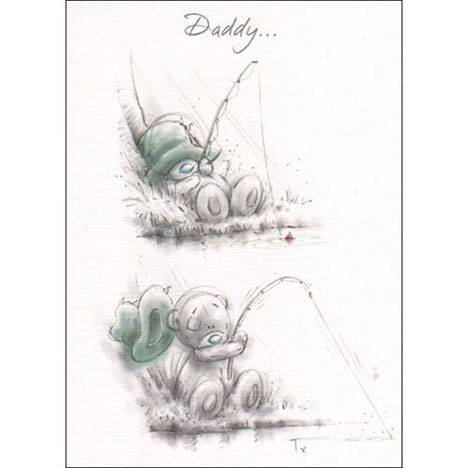 Daddy Fathers Day Me to You Bear Sketchbook Card £1.60
